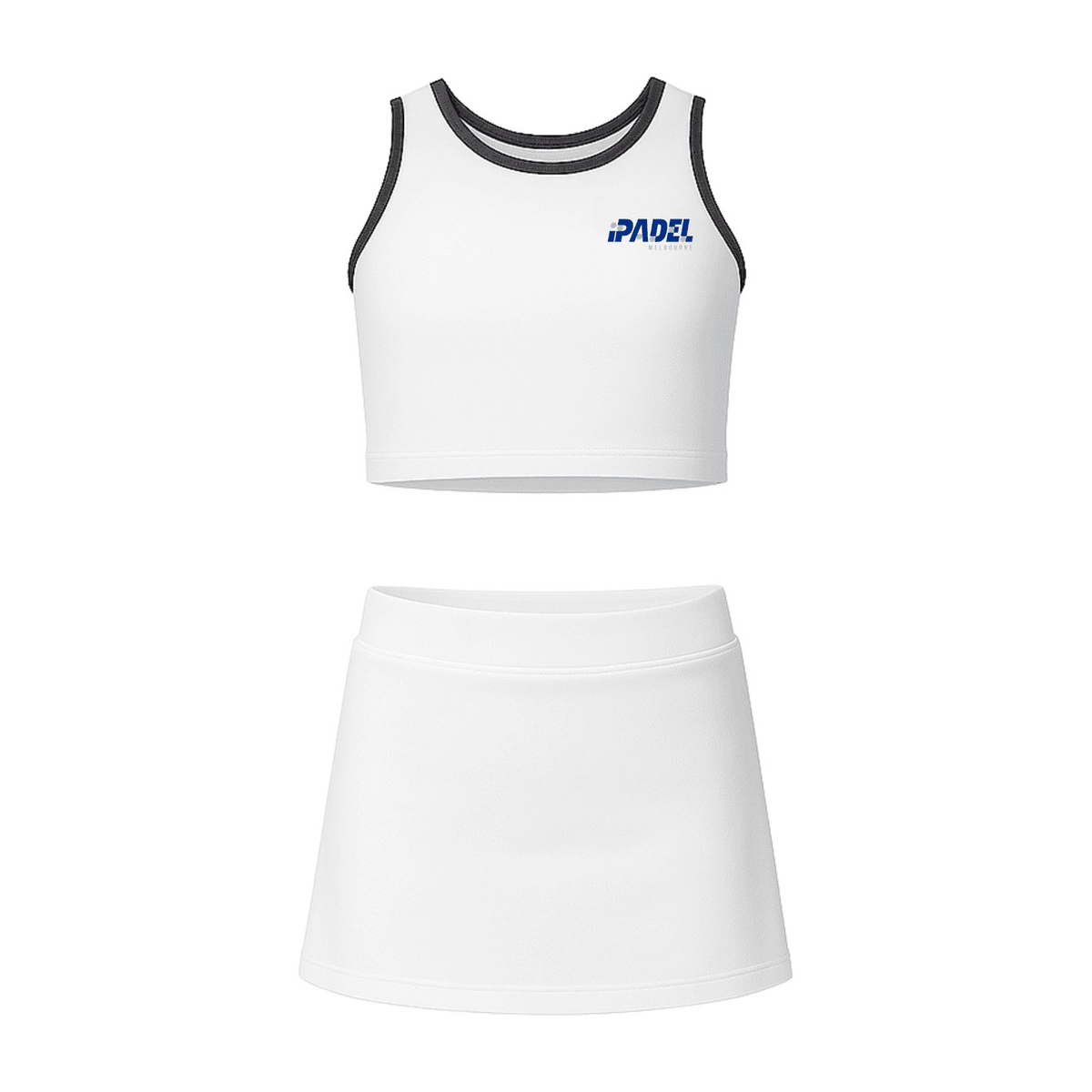 iPadel Mini White Girls Dress Set