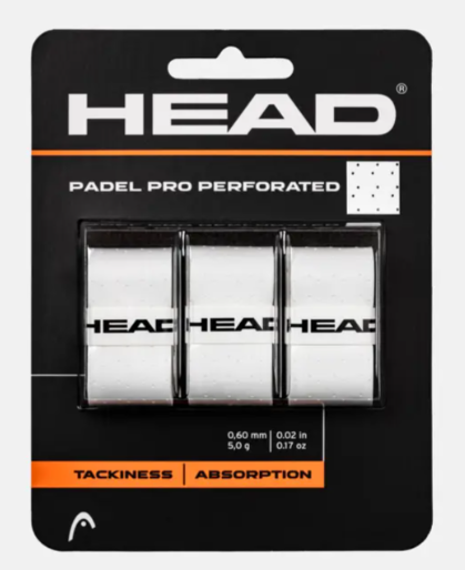 HEAD Padel Pro Perforated Overgrip White