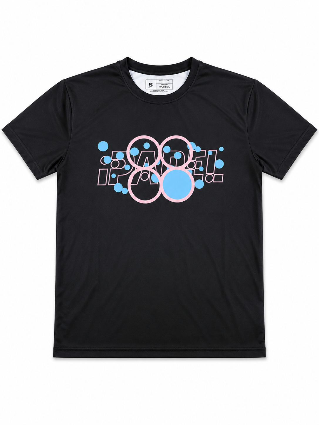 iPadel T-shirt Black