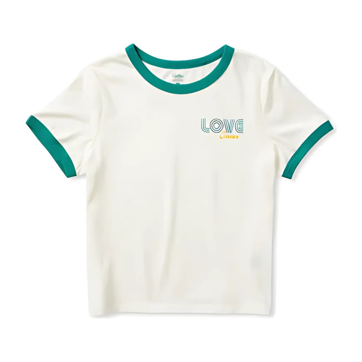 Rallee - Love Games Swinger Tee - Green Trim