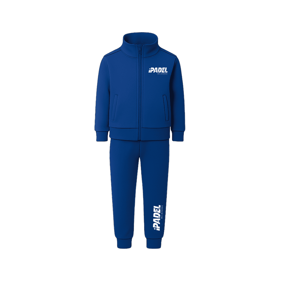 iPadel Mini Unisex Blue Tracksuit set