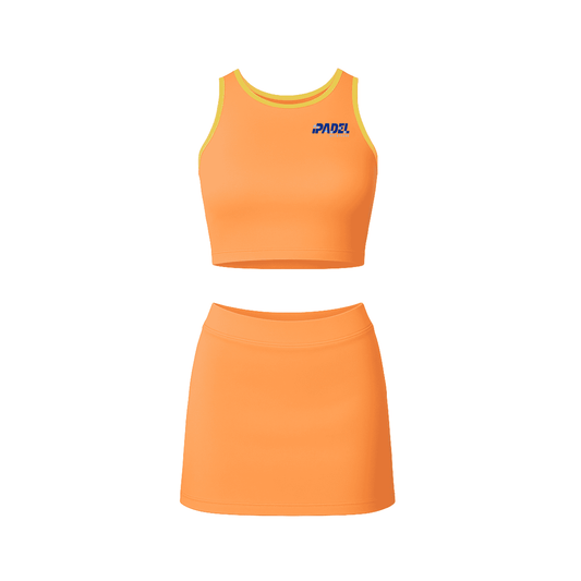 iPadel Orange Women's Dress Set