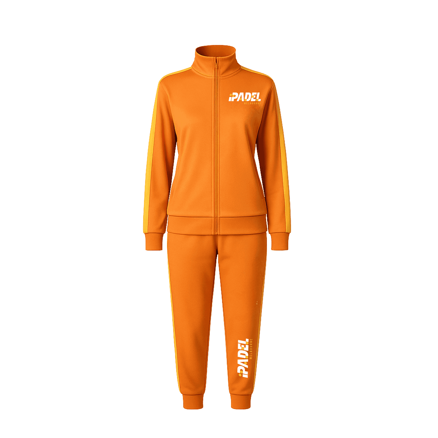 iPadel Women's Orange Tracksuit Set