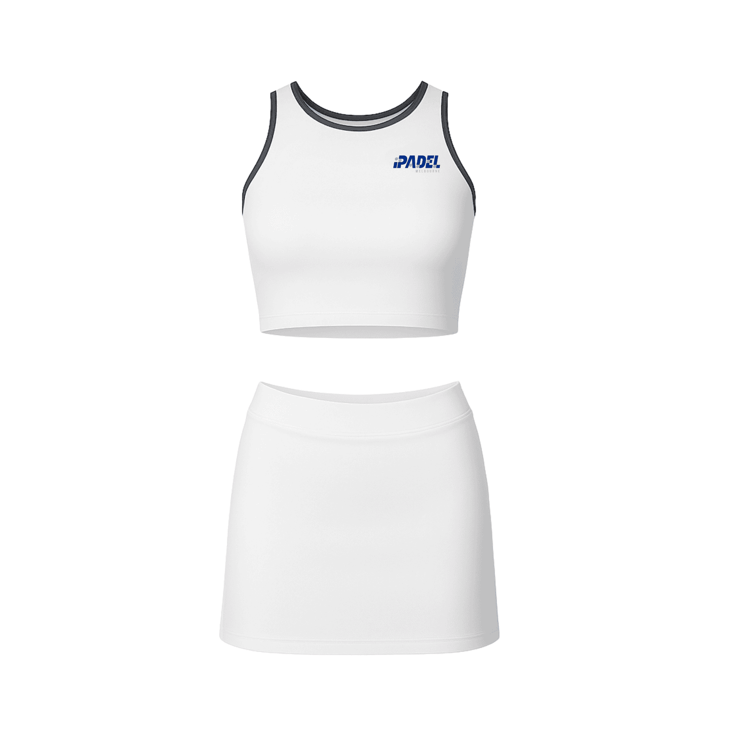 iPadel White Women's Dress Set
