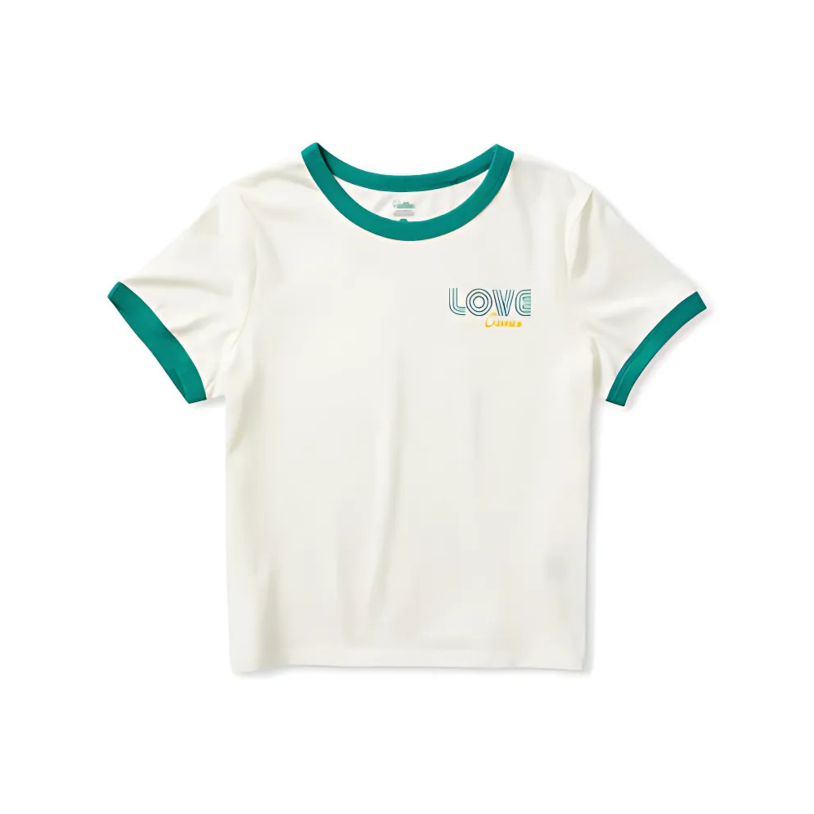 Rallee - Love Games Swinger Tee - Green Trim