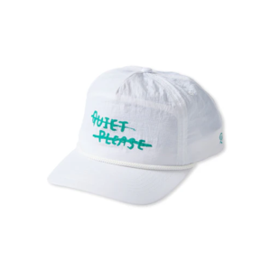 Rallee Cap - Quiet Please Ultra Light - White/Green