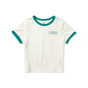 Rallee - Love Games Swinger Tee - Green Trim